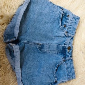 Light Denim shorts